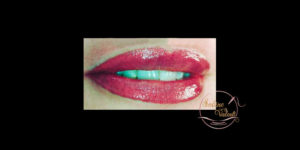 résultat reconstruction des lèvres par maquillage permanent Sabine Valenti